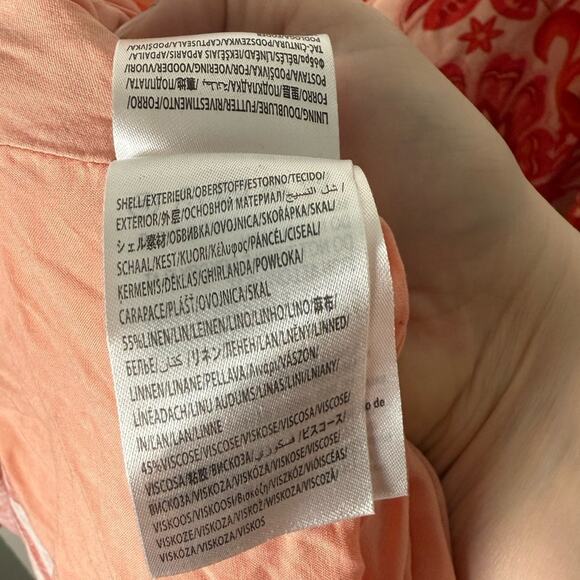 Farm Rio Jaipur Red Crossover Maxi Dress XL - Picture 9 of 9